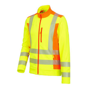 Vestes Softshell de travail de sécurité personnalisées pour hommes, haute visibilité, réfléchissantes, coupe-vent, résistantes à l'eau, vente en gros - Product Image 4