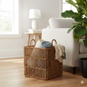 Cesta de Fibra de Coco Artesanal - Product Image 3