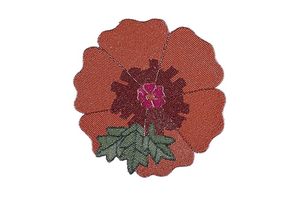 Top Quality Handcrafted Unique Design Flower Shaped Decorative Glass <b>Beads</b> <b>Placemats</b> at Very Low Budget Price - Product Image 5