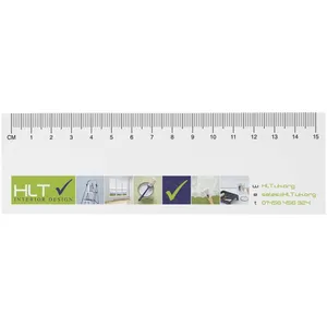 Sticky-Mate 15cm Adhesive Rulers Foglietti in <b>Recycled</b> Material with Printed Righello Eco-Friendly <b>Product</b> - Product Image 3