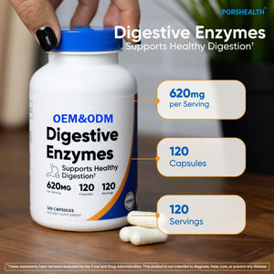 อาหารเสริมเอนไซม์ย่อยอาหาร โบรเมเลอินและแพนเคราติน ได้รับการรับรองฮาลาล บรรจุในแคปซูล- รับผลิตแบบ OEM แบรนด์ส่วนตัว (ไม่รวมผู้ใหญ่) - Product Image 3