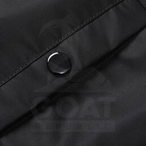 Veste bomber pour homme en toile de haute qualité, nouvelle arrivée automne, col montant, logo sur le devant, vente en gros - Product Image 5