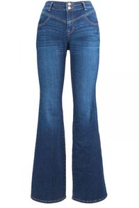 Jean en Denim taille moyenne pour femmes décontracté foncé respirant coloré lavage coupe ample Style Streetwear haute qualité Y2K - Product Image 6