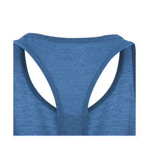 Débardeur de sport pour femme en jersey respirant, à séchage rapide, écologique, pour la salle de sport, la remise en forme, couleurs personnalisables, style streetwear avant - Product Image 6