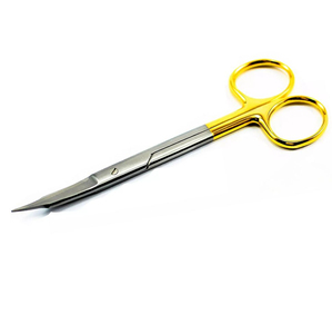 Tijeras dorsales Tc Cottle hechas a medida medio Oro 16cm carburo de tungsteno insertado cirugía plástica tijeras de acero alemán - Product Image 5