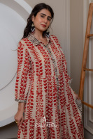 Nouvelle Robe 2025 Grande Taille pour Femme, Imprimée, Coupe Ample Décontractée, Boutonnée, Manches Longues avec Poches, Style Ethnique, Tenue de Plage Estivale