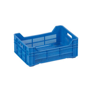 Caja de Plástico Perforada KE 911, HDPE Virgen, Resistente, Apilable, para Almacenamiento Industrial, Agricultura y Cosecha - Product Image 1