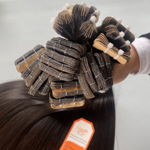 ขายส่งเทปต่อผม100% มนุษย์ผมรัสเซียเต็มความยาว8-32นิ้วเทปในส่วนขยายของผม - Product Image 3
