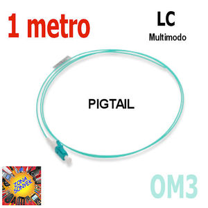 Connecteur de fibre optique LC OM3 Multimode Pigtail - Product Image 1