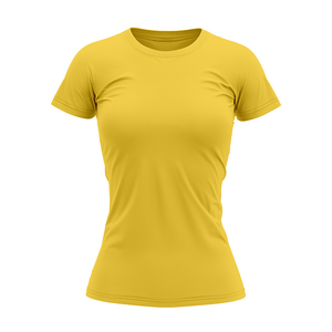 Camisetas de Algodón Casuales para Mujer, Tallas Grandes, Colores Personalizados, Ecológicas, de Secado Rápido y Transpirables, con Impresión de Logotipo Personalizado - Product Image 6