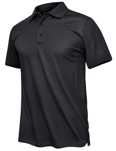 Directo de fábrica, personalizado, para hombre, para camiseta Polo, alta calidad, transpirable, 100% algodón, de talla grande, patrón sólido, diseño liso personalizado - Product Image 1