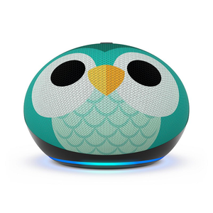 Echo Dot Kids รุ่นที่ 5 ปี 2022 ลำโพงไร้สายสำหรับเด็ก ดีไซน์นกฮูก พร้อมไฟ RGB LED ใช้พลังงานจากแบตเตอรี่ USB สำหรับใช้งานกลางแจ้ง - Product Image 4