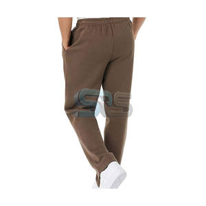 Pantalons pour hommes lavés sur mesure polaire Jogger 380gsm pantalons de survêtement en coton lourd Streetwear surdimensionné taille moyenne pantalons de course - Product Image 5