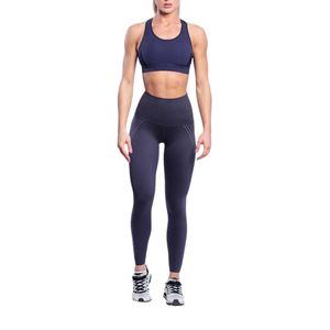 Pantalones de yoga transpirables para mujer, cintura alta, elásticos, suaves, ligeros, leggings de gimnasio para entrenamiento, ropa deportiva. - Product Image 4