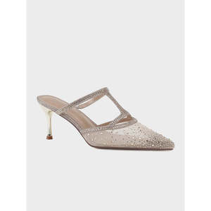 ADONIS Sandales de soirée pour femmes ornées de strass L41046 avec décoration en strass - Product Image 2