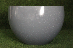 KNT Creations Lightweight Durable Fiberglass Circular Modern Classic Floor pot Offices Mall Resort Outdoor Garden Use All-Season - Product Image 6