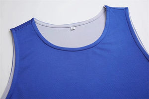 Conjuntos de camiseta de baloncesto de doble cara para hombre, ropa deportiva transpirable, trajes de entrenamiento, kits de uniformes de baloncesto de talla grande - Product Image 6