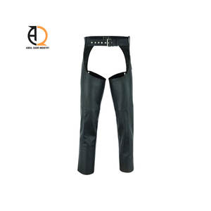 Customized Logo Color Leather Horse Full Chaps for Sale Breathable High Quality Genuine Leather Riding Full Chaps - Product Image 4