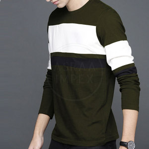 Camisetas de manga larga de color personalizado de alta calidad para hombres Material duradero Camisetas de manga larga para hombres usados - Product Image 2