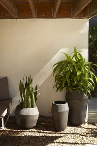 Macetas bohemias para jardín de granja moderna, jardineras para césped, cubo y jardineras vintage, Juego de 3 estilos cilíndricos - Product Image 5