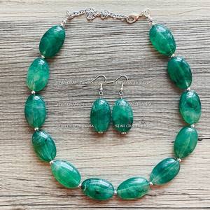 Top classement bijoux à la mode en gros à la main boule d'or géométrique perles de bois collier de SCI - Product Image 3