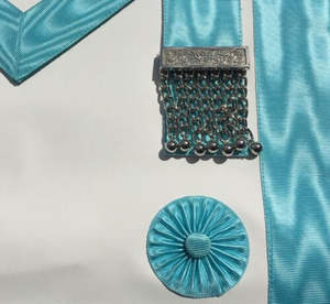 Article maçonnique de haute qualité, régalia maçonnique, tablier en cuir, tablier brodé avec logo personnalisé pour les francs-maçons - Product Image 3