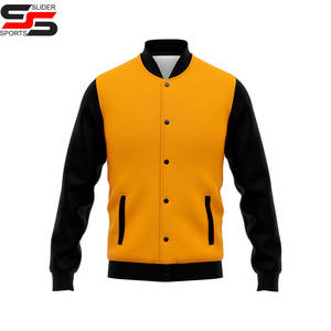 Veste de baseball d'hiver personnalisable, prix de gros, veste bomber, veste en sergé de baseball, vêtements de sport, design unique - Product Image 4