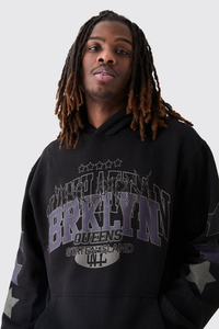 Sudaderas con capucha de felpa francesa gruesa con hombros caídos de gran tamaño 500GSM para hombre, ropa de calle con logotipo personalizado, informal, Vintage, unisex, 100% de algodón - Product Image 3