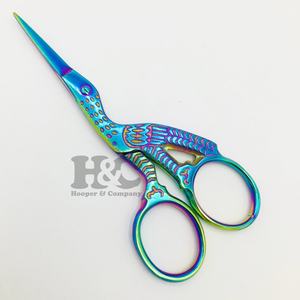 Tijeras de uñas para cutículas de acero inoxidable con Plasma arcoíris, tijeras de manicura recién llegadas, hoja de belleza afilada, diseño curvo sostenible - Product Image 4