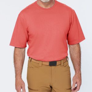 T-shirt ras du cou à la mode pour hommes | Parfait pour les vêtements décontractés et actifs Tissu respirant à séchage rapide - Product Image 6