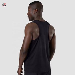 New Arrival Summer <b>Men's</b> Vest Cotton Undershirt Tank Top for Fitness Casual Style with Rhinestone Technics Cheap Price Sale - Product Image 2