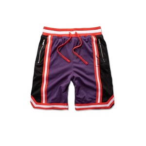 Shorts de basket-ball en maille personnalisés pour le sport et la course à pied avec poches zippées Bsci Slasher Shorts de basket-ball Vente d'été prix de gros - Product Image 1