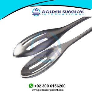 คีมปากคีบ hewood SMITH ovum พร้อมขากรรไกรแบบมีร่องที่ครอบฟันที่มีคุณภาพ265มม. ทำจากสเตนเลสเพื่อเก็บหรือกำจัดรูปไข่และรกจากมดลูก - Product Image 2