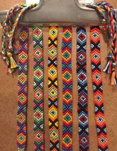 Pulseras de tela tejidas a mano suministradas directamente de fábrica a precio mayorista - Product Image 5