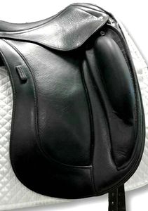 อานชุดม้าทำจากหนังแท้คุณภาพดีหนังนิ่มอานแบบอังกฤษสำหรับขี่ม้า - Product Image 3