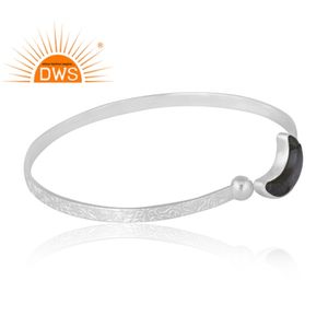 กำไลพลอยลาบราดอไรต์ธรรมชาติทำจากเงินสเตอร์ลิงสี925เหมาะสำหรับเป็นของขวัญสำหรับผู้หญิง - Product Image 3