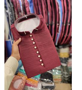 Kurta de algodón suave Premium para hombres de alta venta hecha de La India diseñada para bodas y festivales - Product Image 3