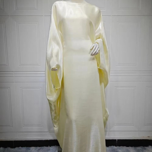 Ramadán mujeres musulmanas manga murciélago vestido largo abaya - Product Image 6