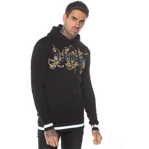 Impression bouffante de qualité en gros de sweat à capuche pour hommes en coton lourd surdimensionné impression personnalisée pull de luxe en coton sweats à capuche personnalisés - Product Image 4