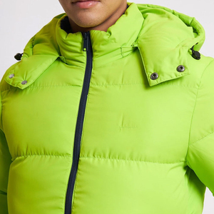 Haute qualité doudoune hommes à capuche hiver bulle manteau hommes extérieur fermeture éclair bouffant bulle vestes hommes - Product Image 4