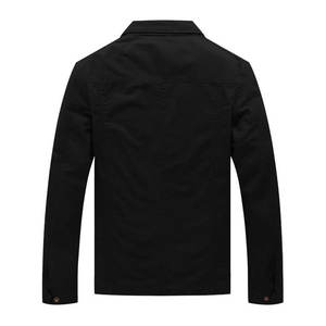 Veste pour homme avec fermeture à glissière Vêtements d'extérieur légers et élégants pour une protection par tous les temps Veste durable pour l'extérieur - Product Image 2
