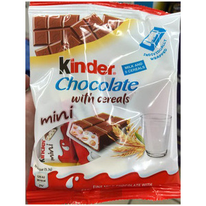 Chocolate Kinderr con cereales Precio al por mayor Barra de chocolate Kinderr - Product Image 6