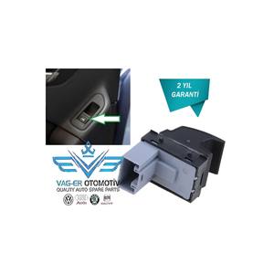 Botón de Apertura de Ventana Delantera Derecha para TRANSPORTER 2016-2019, Ventana de Coche 7L6959855B - Product Image 2