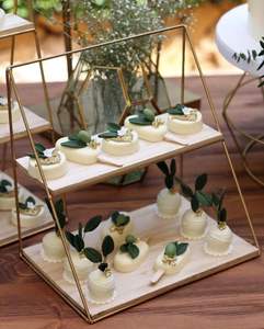 โต๊ะเหล็กสไตล์โมเดิร์นสำหรับใช้ในบ้าน ห้องนอน ห้องรับแขก ห้องนั่งเล่น งานแต่งงาน ร้านอาหาร และบาร์ - Product Image 1