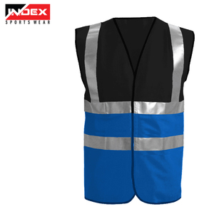 Gilet de sécurité réfléchissant haute visibilité vert vêtements réfléchissants haute visibilité pour l'industrie de la construction avec logo personnalisé - Product Image 6