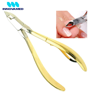 ที่ตัดหนังกำพร้าชุบทองวัสดุเหล็ก9มม. ใบมีดตัดหนังกำพร้าแบบรัสเซียคุณภาพดี - Product Image 3