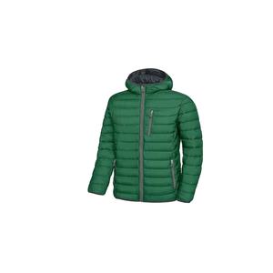 Veste matelassée légère et pliable pour homme, à capuche, coupe-vent, manteau d'hiver, tissu recyclé durable, vêtements d'extérieur - Product Image 1