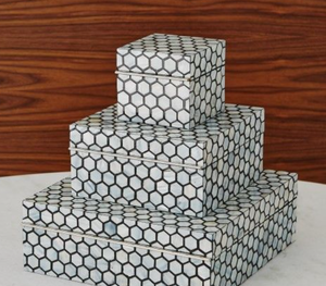 ที่ใส่กระดาษทิชชู่เซรามิกสีฟ้าสีขาวที่สร้างสรรค์คุณภาพสูงของตกแต่งบ้านหรูหราสำหรับห้องนั่งเล่นห้องนอน - Product Image 1