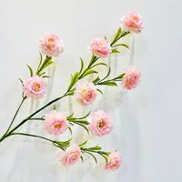 Fleurs artificielles en soie simulée, 10 pièces, imperméables, décoration de Thanksgiving, décoration de mariage