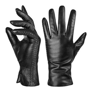 Dernier modèle de gants d'habillage de haute qualité pour hommes Gants en cuir Gants en cuir à la mode à vendre en gros - Product Image 5